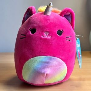 8” Lizette the Caticorn NWT Squishmallows Kellytoy Stuffed Plush